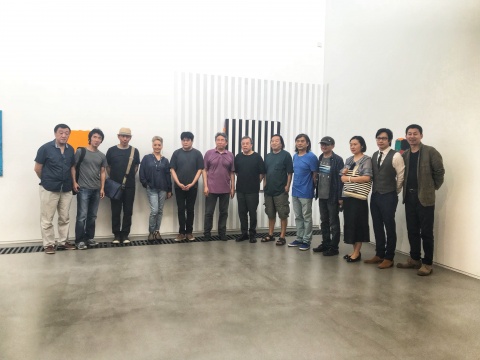 亞洲藝術(shù)中心“疊加和重復(fù)-馬樹青2018作品展”現(xiàn)場
