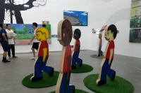 希帕畫廊雙個(gè)展開幕，李菁、張業(yè)鴻的兩種敘事,李泊巖,張業(yè)鴻,王將,李菁