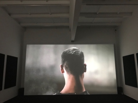 “我認出風暴”蔣志個展現場
