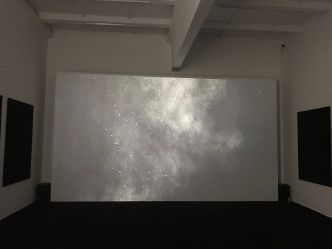 “我認出風暴”蔣志個展現場
