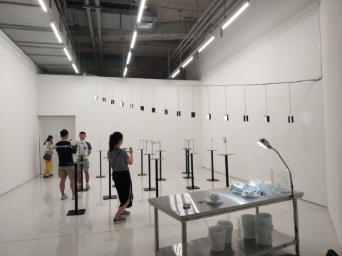 “超級對撞”展覽現(xiàn)場，Esmeralda Kosmatopoulos作品
