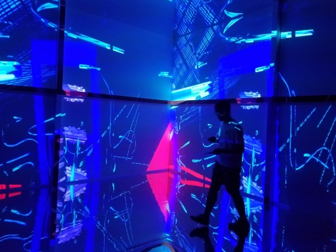 “超級對撞”展覽現(xiàn)場，張味迪作品
