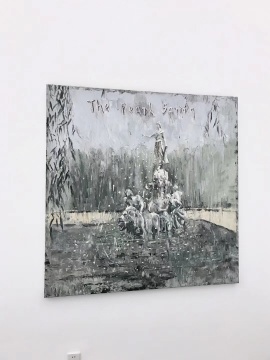 許力煒作品中處理圖像信息的方式激活了看起來極其古典的技法，也使得他可以用任何一種風(fēng)格去書寫而不會(huì)滑入作為觀念圖式的位置?；旧蠈儆凇氨Ｊ亍钡挠^念繪畫實(shí)踐者。