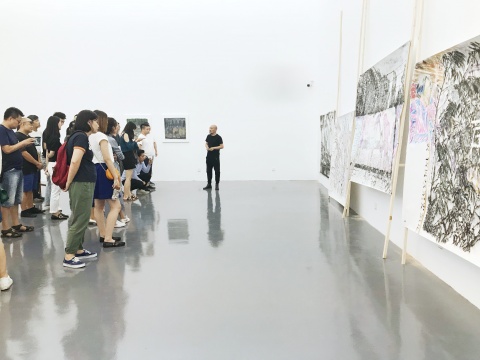 晨畫廊草場(chǎng)地首展，“俠客”行江湖
