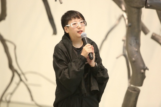 今日美術(shù)館執(zhí)行館長 李芊潤女士
