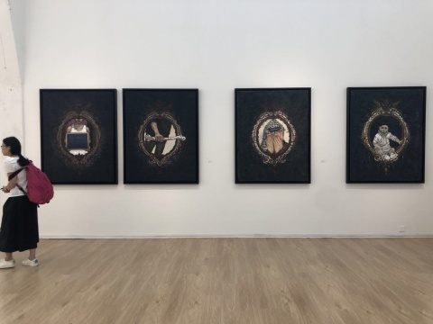 唐人雙展齊開 楊振中的“禮樂崩壞”和楊詰蒼的“災(zāi)難之美”