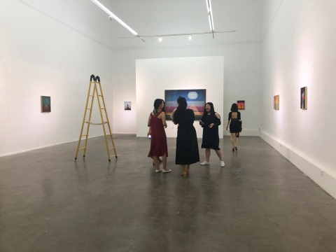 蘭空間黃鶴個展《須彌》現場
