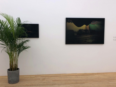 楊沛鏗，《公園看更》，收藏級(jí)噴墨打印， 42.3×62cm，2015