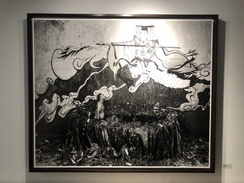 《畫壁》180cm×150cm 2016