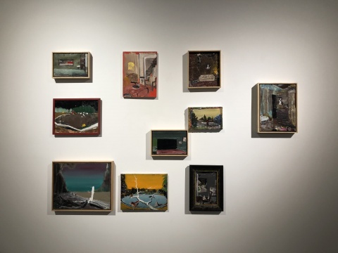 尹朝宇展廳部分作品
