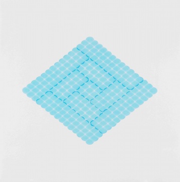 董大為《漣漪 b12-s2》紙上馬克筆 40×40.5cm 2015
