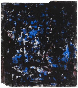 張帆《圖一之二十九》 紙上丙烯 66×58.5cm 2018
