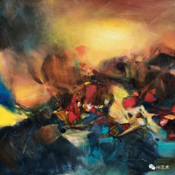 朱德群《無(wú)題》50.2 × 65 cm 油彩紙本裱于畫布 1970
估價(jià): HKD 1,100,000 – 1,800,000

