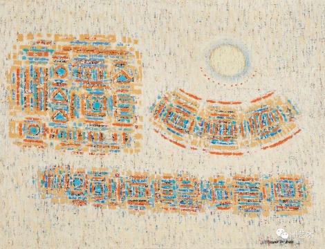 李圣子 《1963年10月15日的月亮》50.3 × 65 cm 油彩畫布 1963
估價(jià): HKD 550,000 – 650,000

