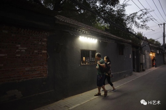 楊振中“柵欄”，箭廠空間展覽現(xiàn)場
