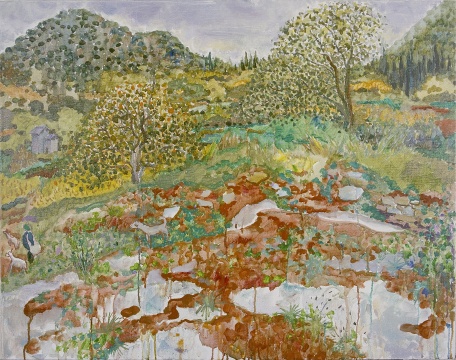 毛旭輝《圭山·秋日》  70×90cm  布面油畫  2010
