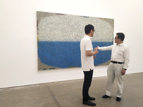 海派抽象的理性與肆意 陳墻攜“地平線”首次進(jìn)京