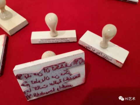 Abdulnasser Gharem 2019年的作品《保險(xiǎn)箱》
