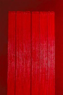 河鐘賢《聯(lián)合17-401》 291×218cm 亞麻布、油彩  2017? Ha Chong Hyun – 攝影：Kim Sang-Tae致謝藝術(shù)家和阿爾敏·萊希

