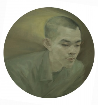 江山春《朗》直徑60cm 布面油畫 2019
江山春《朗》直徑60cm 布面油畫 2019