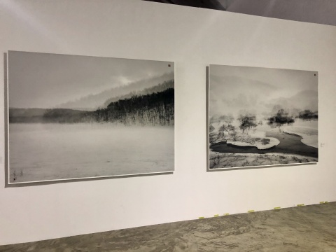 現(xiàn)場(chǎng)展出的部分作品
