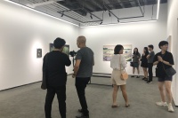 一間IDS藝術(shù)空間 張銀亮個展“地︱心”， 每個地景都是一個符號系統(tǒng),張銀亮