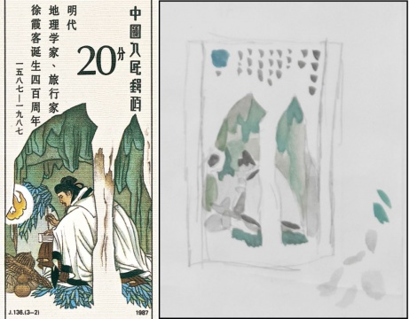 繪制色稿
