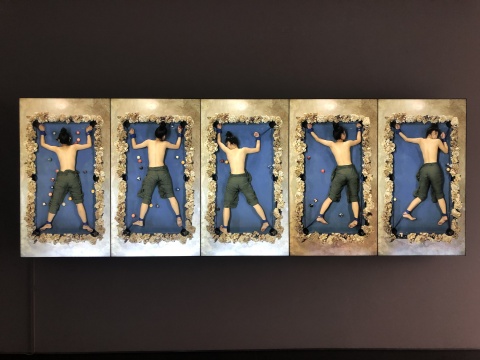空白新展 李燎“做更好的人”＆童文敏“祖母綠”同日開幕