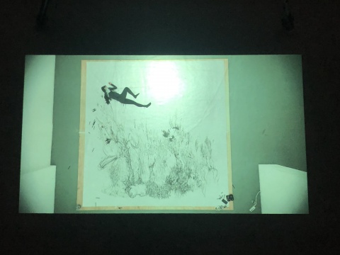 《殘缺的身體》，2019，行為及圖像文獻 
