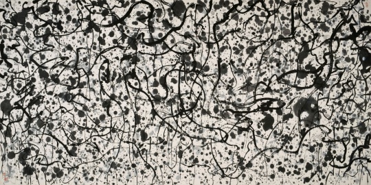 吳冠中 《野藤明珠》鏡框 124×247cm 水墨紙本 1996年作
華藝國際2019秋季拍賣會拍品
