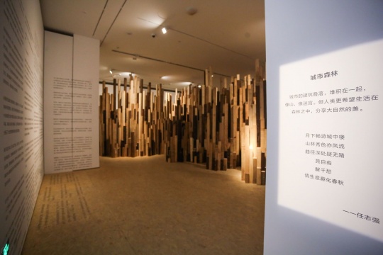 “知行-任志強(qiáng)首次公益大型木作展” 呼喚對(duì)自然的敬畏與愛(ài)護(hù)