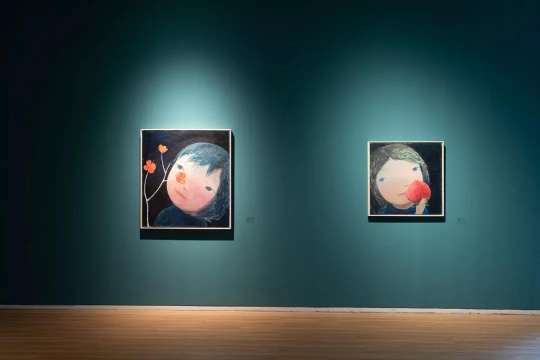 “誤入伊甸園-忻洛汀個(gè)展”展覽現(xiàn)場(chǎng)
