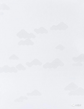 董大為作品《理論云》，在環(huán)境的襯托下可見，單獨拍攝失真得猶如PS的蒙版效果
