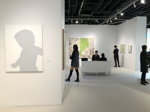 白石畫(huà)廊展位
