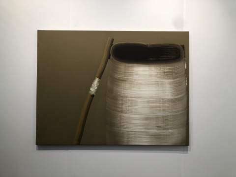 韓國(guó)現(xiàn)代畫(huà)家宋賢淑（Hyun-Sook Song）《18個(gè)筆觸》 比利時(shí)安特衛(wèi)普的Zeno X畫(huà)廊

