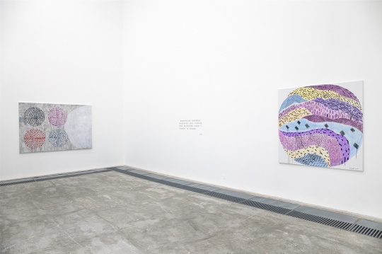 余友涵個(gè)展“循·游”，香格納北京展覽現(xiàn)場(chǎng)
