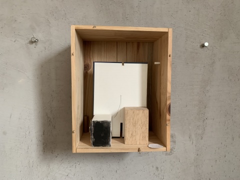 渣巴《范寬》33×26×16cm 2019
