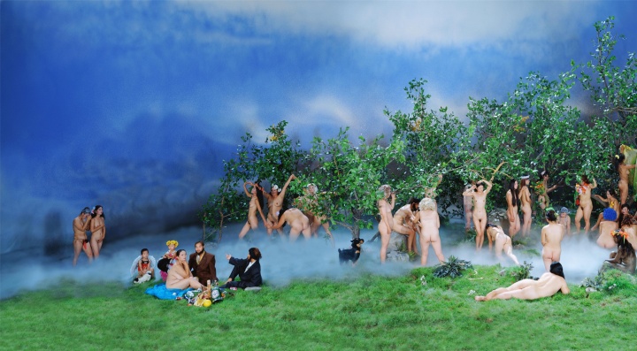 《羅曼蒂克》局部 55×300cm C-print 2003
