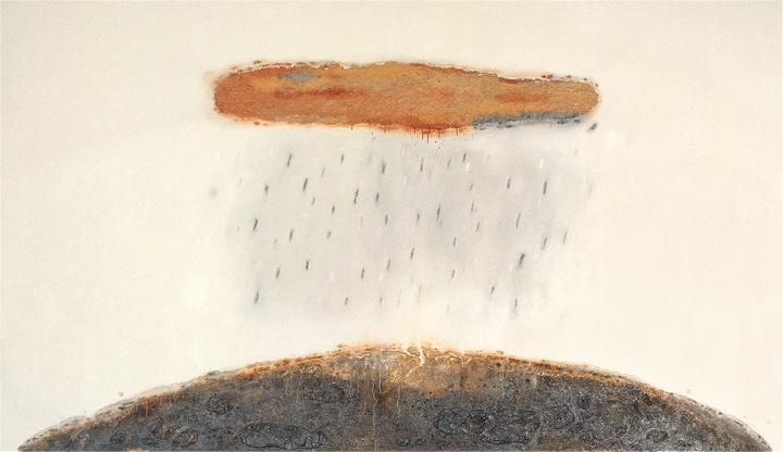 陳淑霞《花灑》210×360cm 布面油畫 2011
