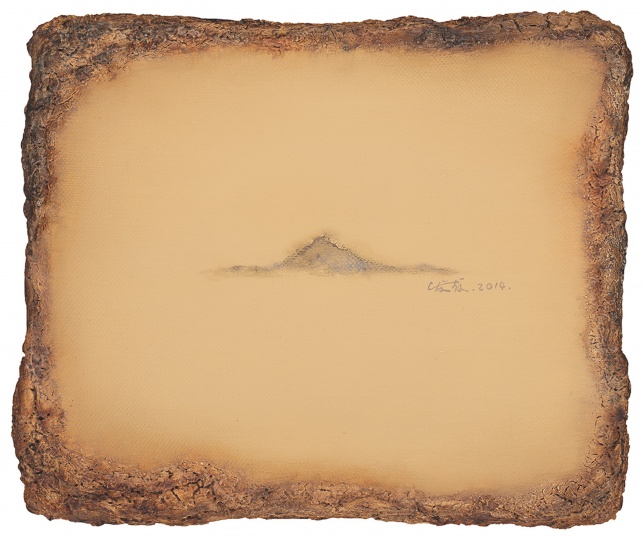 陳淑霞《視窗》28×33cm 布面油畫 2014
