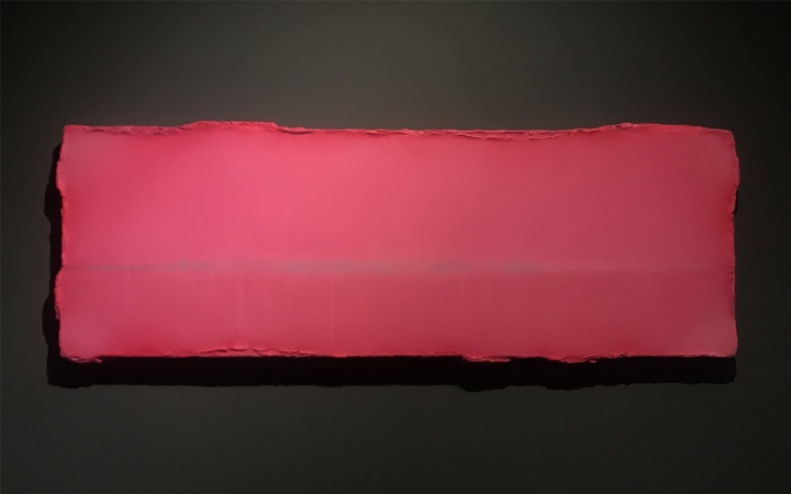 陳淑霞《燦》73×204cm 布面油畫 2020
