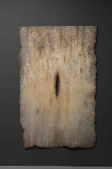 陳淑霞《中心》224×146cm 布面油畫 2019
