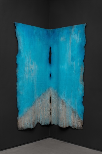 陳淑霞《90°》210×202cm 布面油畫 2019
