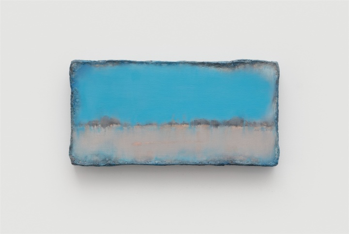 陳淑霞《筆洗》32×61cm 布面油畫 2019
