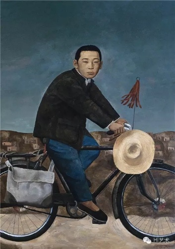 段建偉 《手藝之一》 160×110cm 布面油畫 1996
