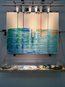 張畫 《臨界》 110x90x20cm 2015