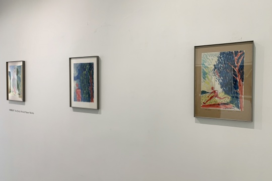 毛旭輝早期紙本作品
