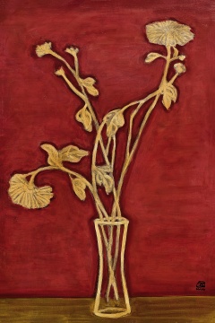 · 常玉1940年代花卉力作《紅底黃菊》領(lǐng)銜現(xiàn)當代藝術(shù)版塊，中外藝術(shù)名家齊聚為眾藏家呈現(xiàn)兼?zhèn)涫袌鰞r值和學術(shù)內(nèi)涵的重磅佳作
