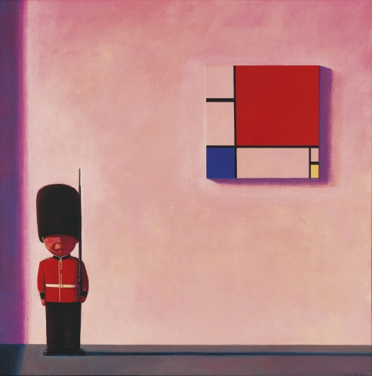 劉野 《蒙德里安在倫敦》 150×150cm 油彩 畫布 2001

成交價(jià)：2072.42萬(wàn)元

2020佳士得香港現(xiàn)代及當(dāng)代藝術(shù)晚拍
