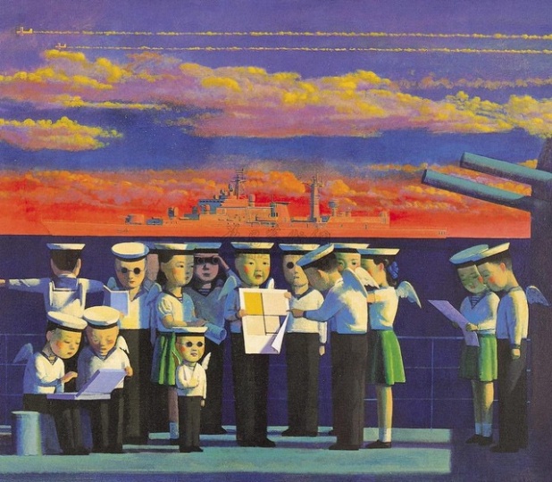 劉野 《?；辍?120×140cm 丙烯油畫 1997

成交價(jià)：23萬(wàn)港元

1998佳士得香港
